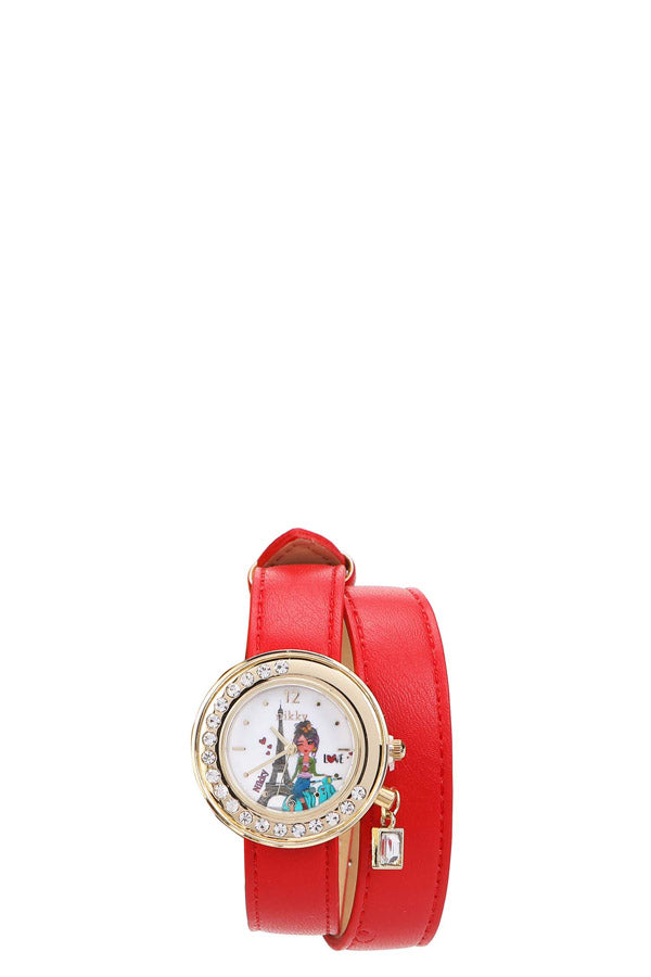 Wrap "Eva" clock