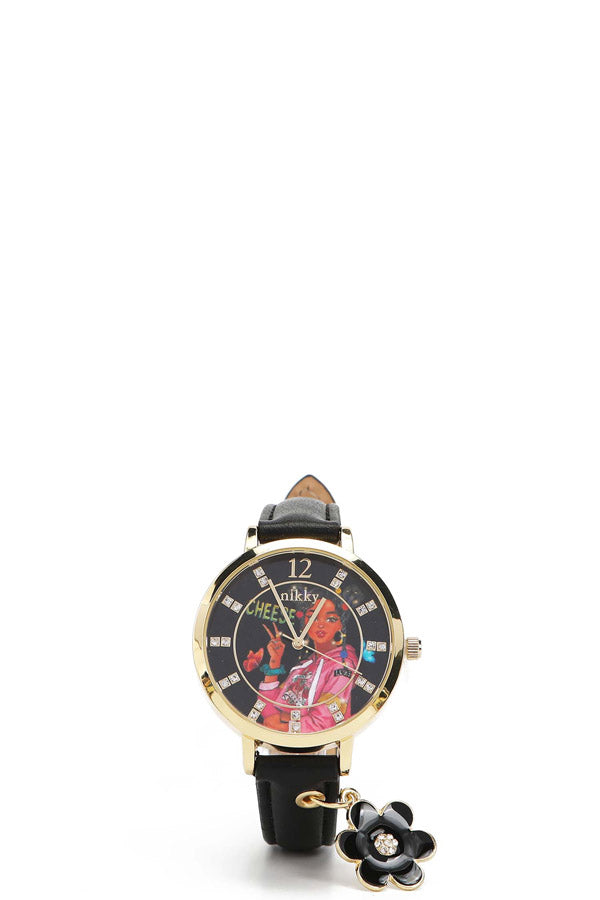 Fashion clock "Daisy"