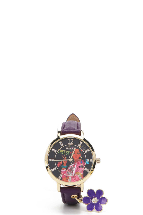 Fashion clock "Daisy"