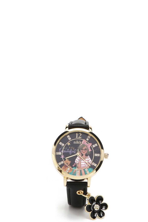 Fashion clock "Daisy"
