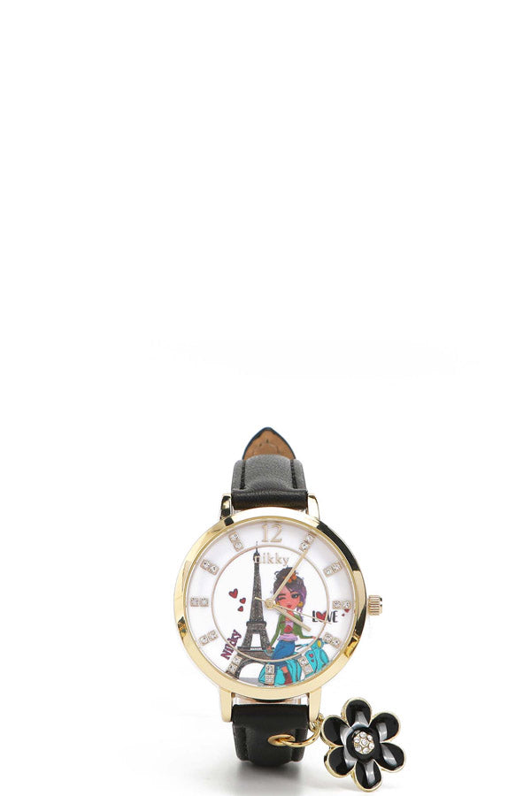 Fashion clock "Daisy"