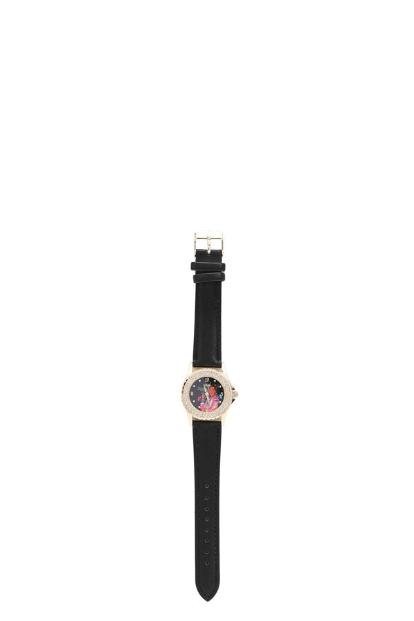 Double diamond medium watch "Sidney"