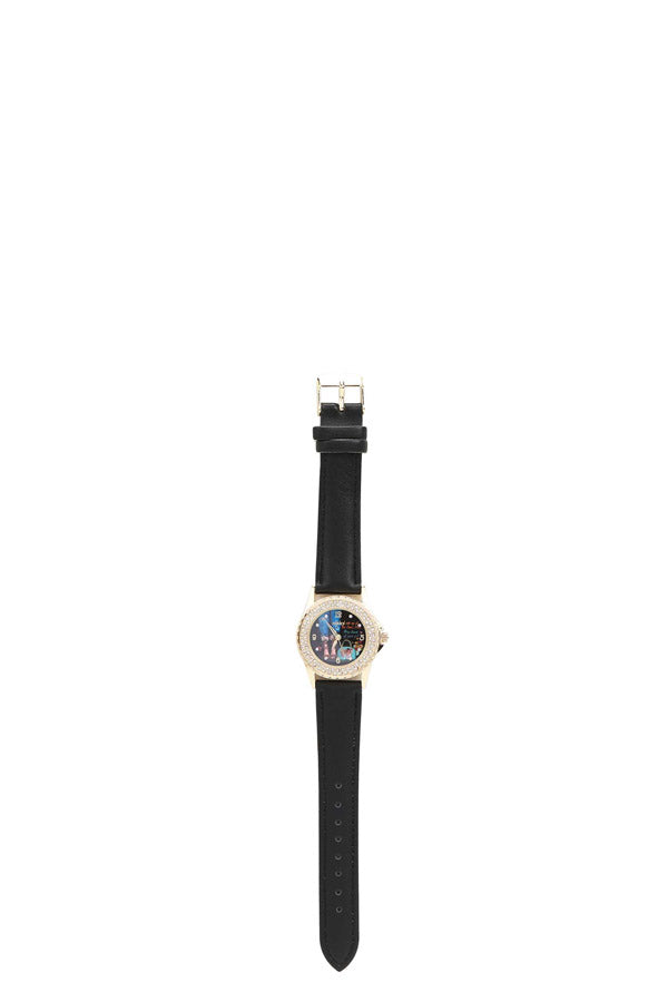 Double diamond medium watch "Sidney"