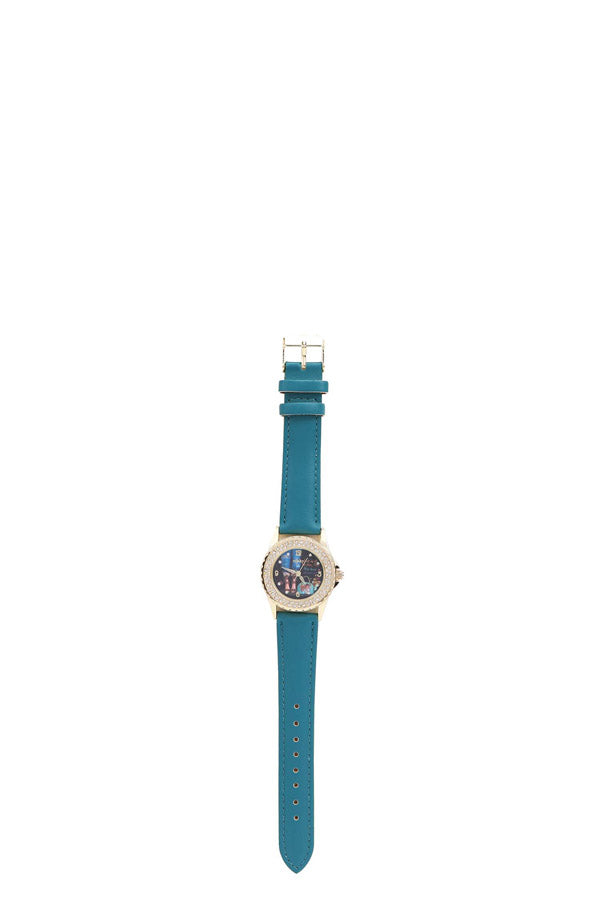 Double diamond medium watch "Sidney"
