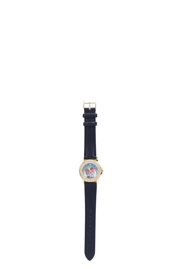 Double diamond medium watch "Sidney"