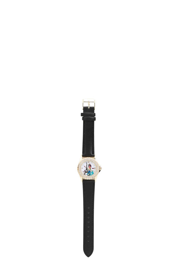 Double diamond medium watch "Sidney"