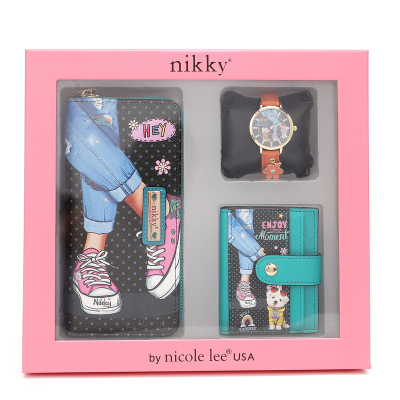 GAME <tc>NIKKY</tc> 3 PIECE (WALLET, CARD HOLDER, WATCH)