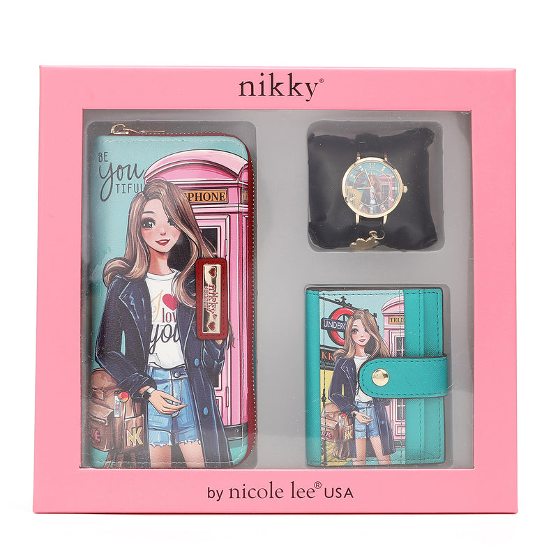 GAME <tc>NIKKY</tc> 3 PIECE (WALLET, CARD HOLDER, WATCH)