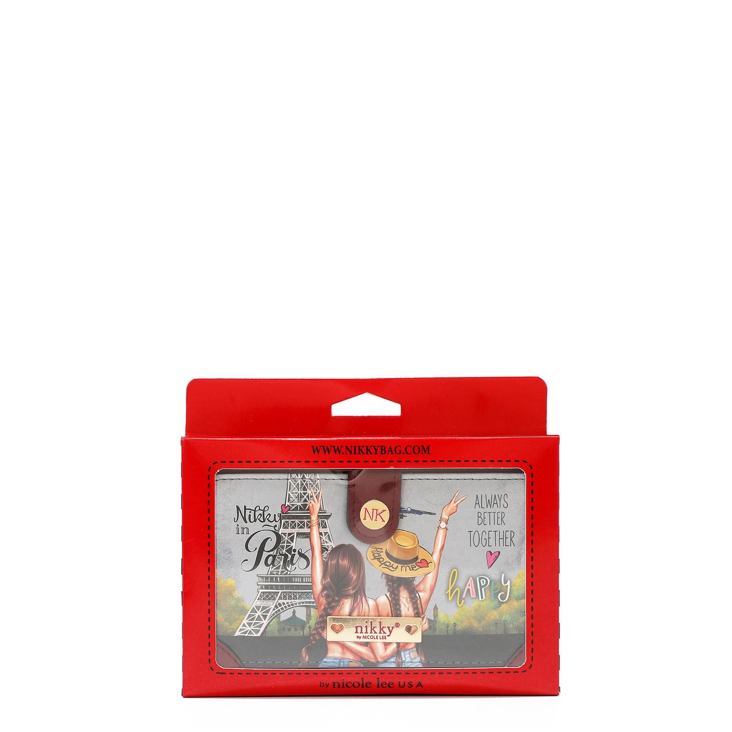 BILLETERA AMPLIA CON MONEDERO CON DOBLE CIERRE NIKKY