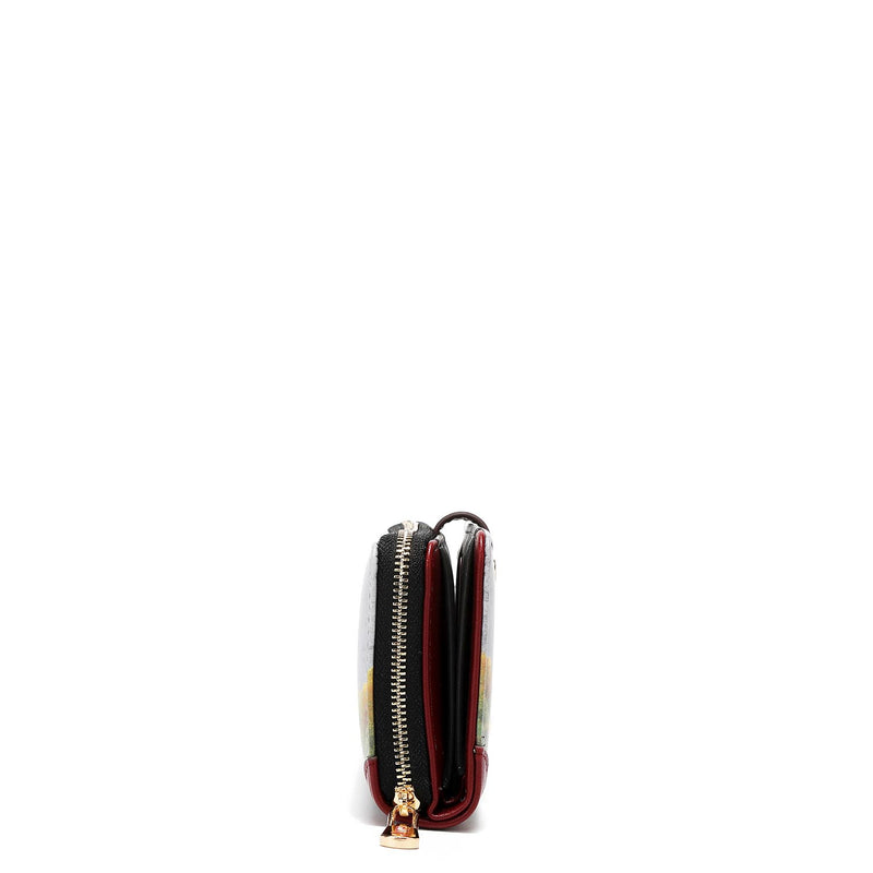 LARGE WALLET WITH DOUBLE CLOSURE PURSE <tc>NIKKY</tc>