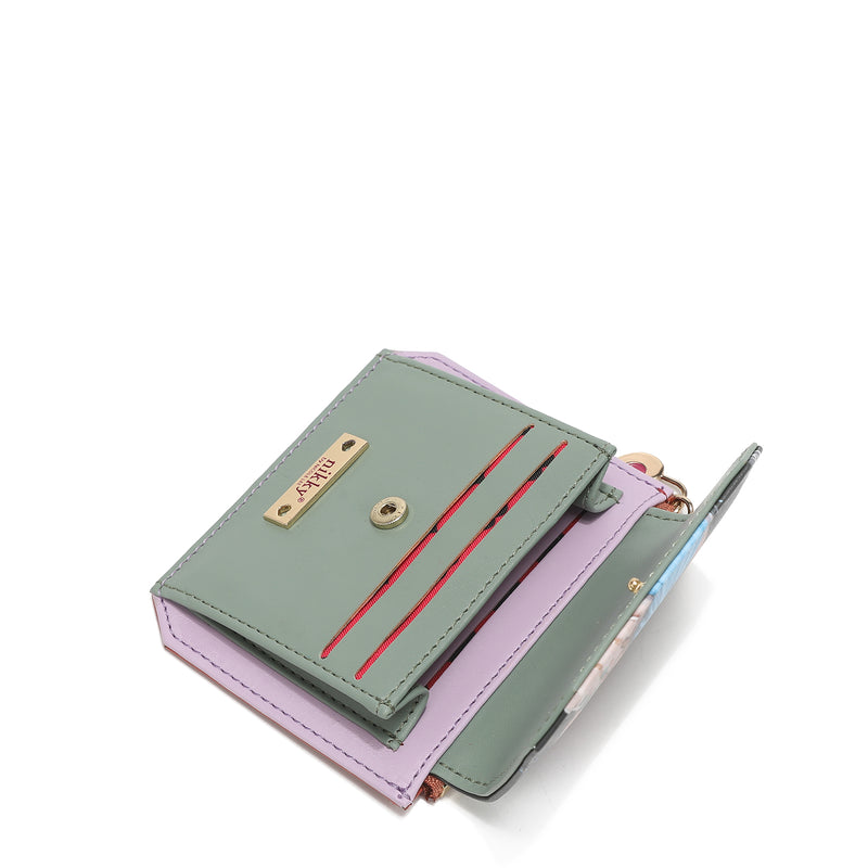 Compact cardboard with purse