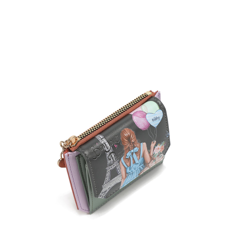 Compact cardboard with purse