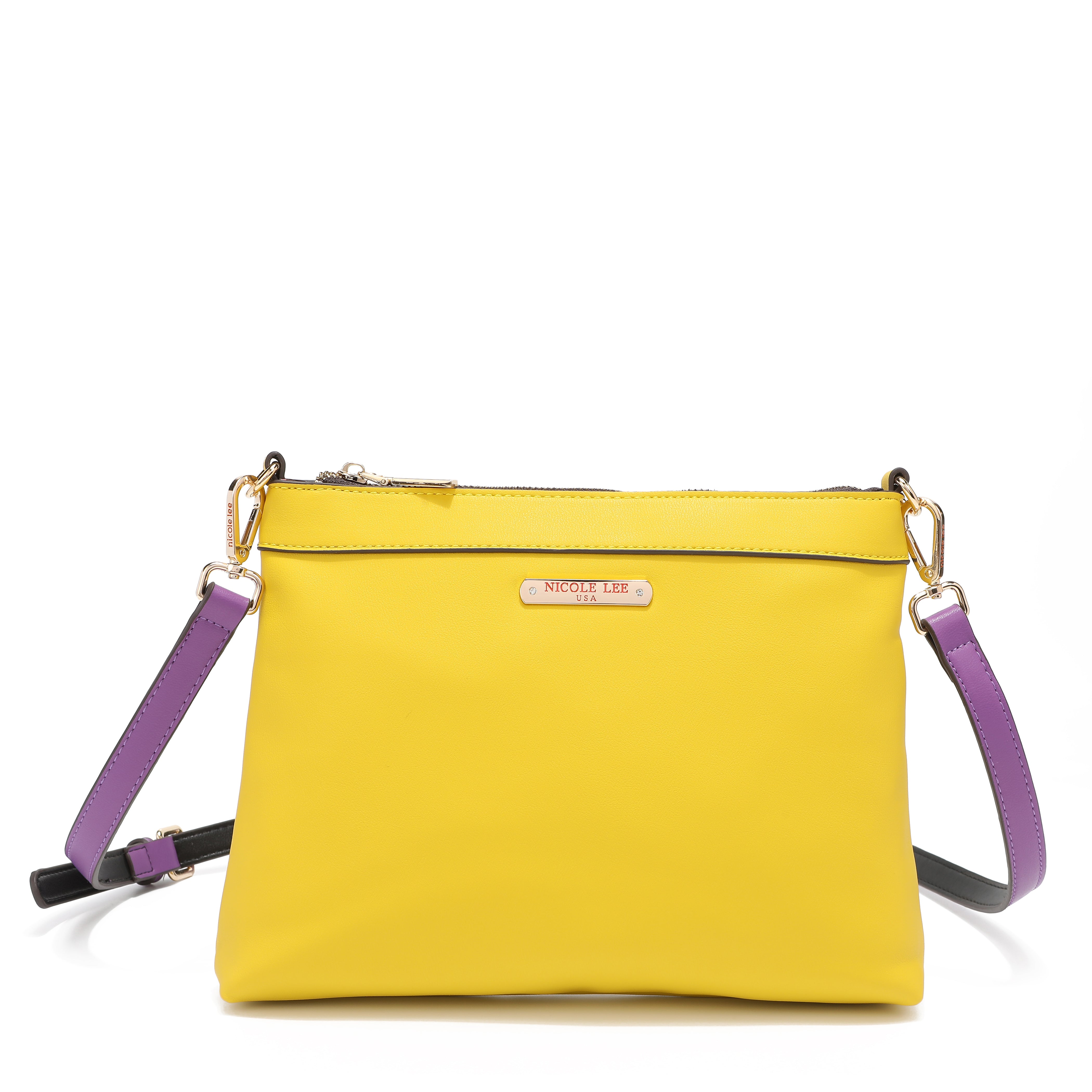 BOLSO DE HOMBRO QUIHN CON MONEDERO Y BOLSO INTERNO ADICIONAL