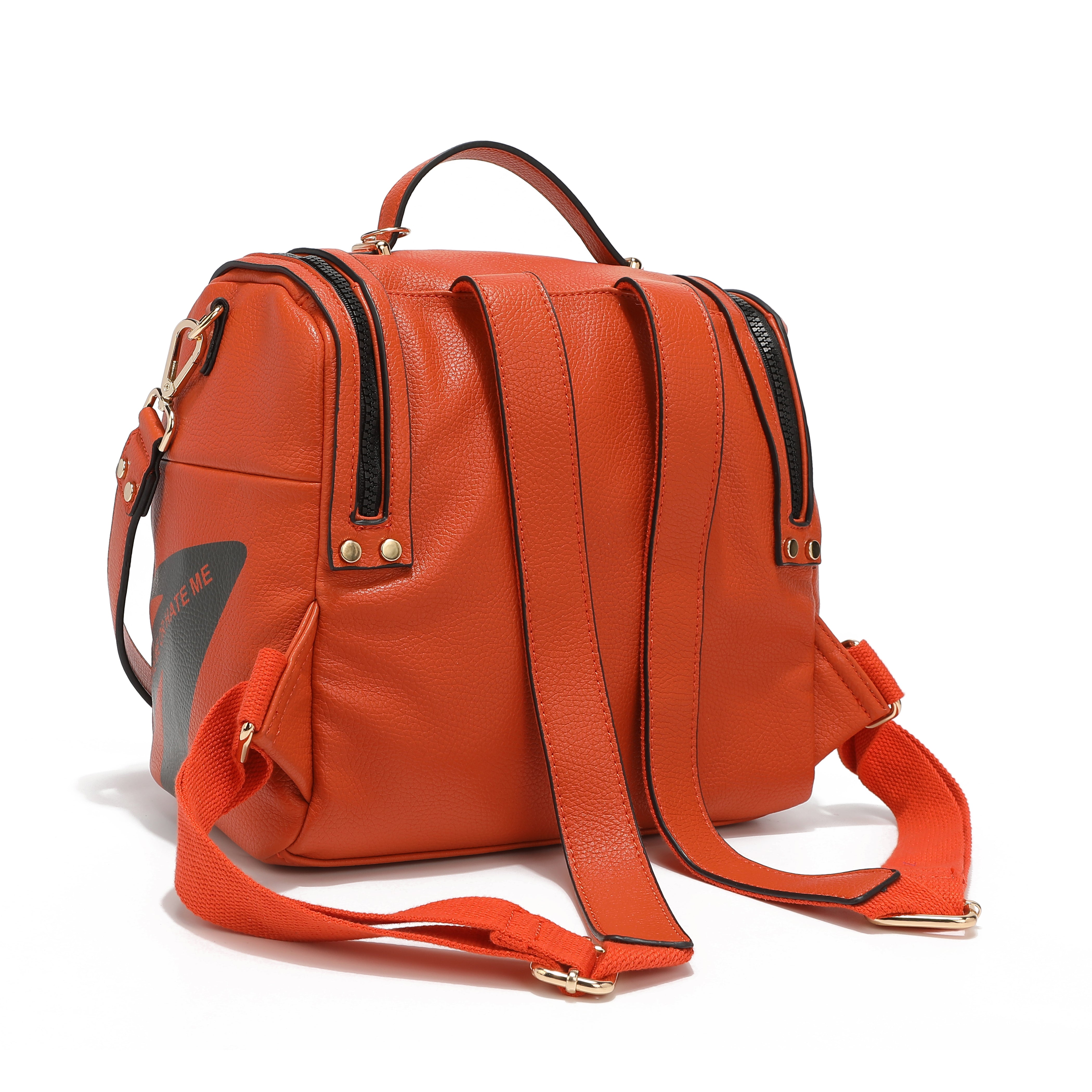 MOCHILA CREMALLERAS LATERALES "NICOLE LEE"
