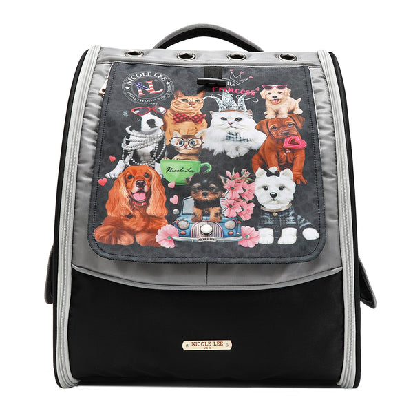 GRAY PET CARRIER BACKPACK