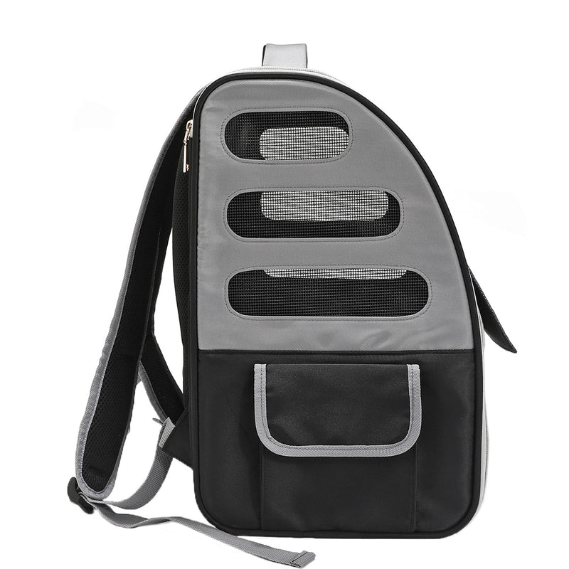 GRAY PET CARRIER BACKPACK