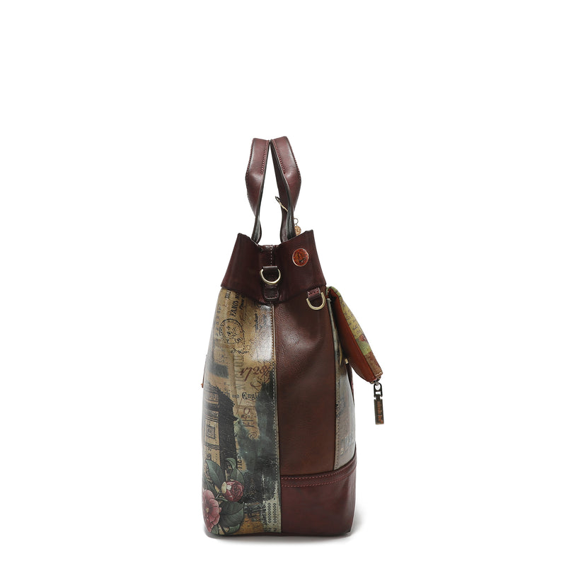 "PARIS FASHION WEEK" SPACIOUS SHOULDER BAG