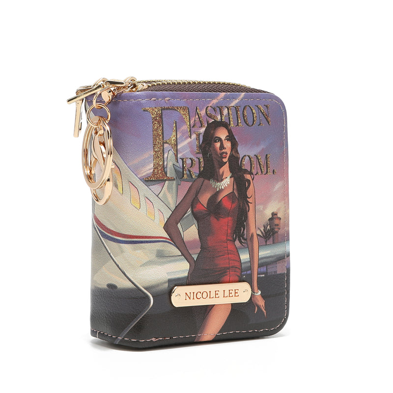 Fashion Functional Portfolio for Double Zip Cards