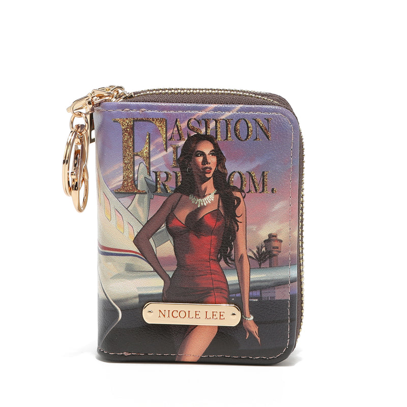 Fashion Functional Portfolio for Double Zip Cards