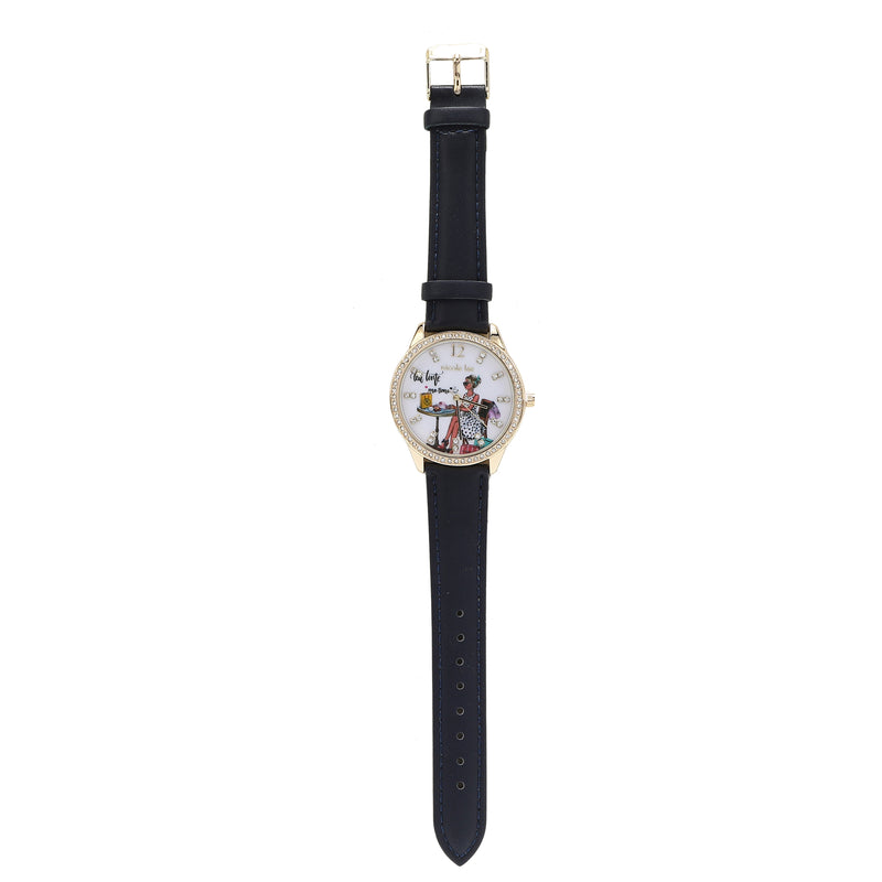 2 -piece accessories set (clock, phone case + bandit wallet)