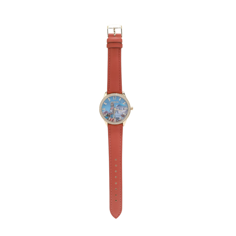 3 -piece set (bandole wallet, watch, cardboard)