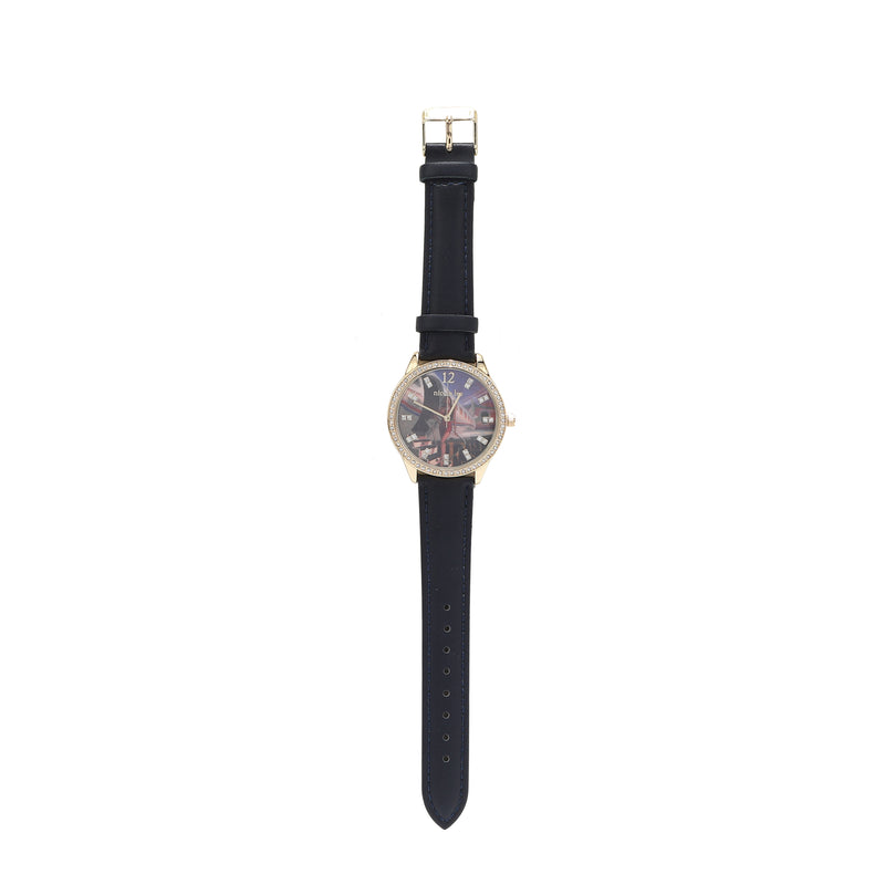 3 -piece set (bandole wallet, watch, cardboard)