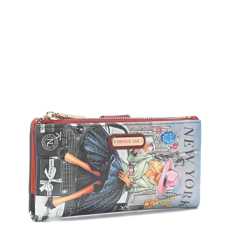 2 -piece folding portfolio (RFID block)