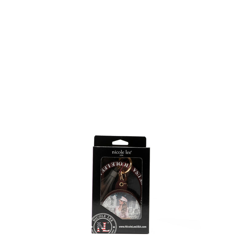 Bracelet with keychain and headache holder