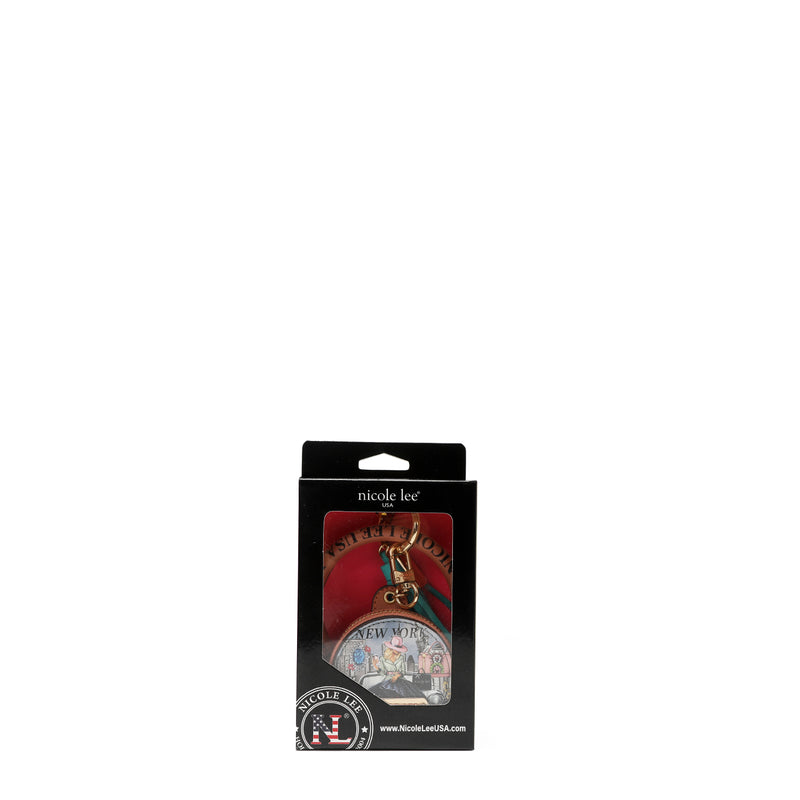 Bracelet with keychain and headache holder