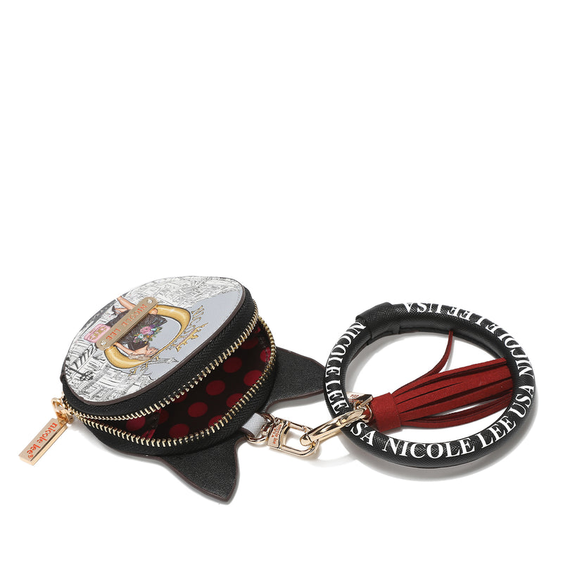 Bracelet with keychain and wallet