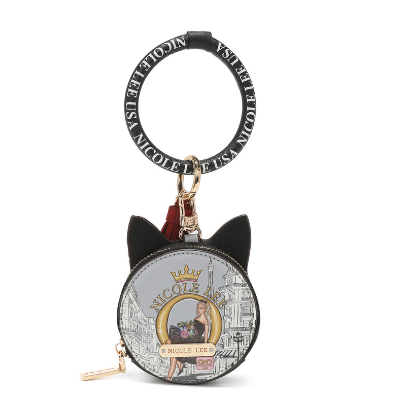 Bracelet with keychain and wallet