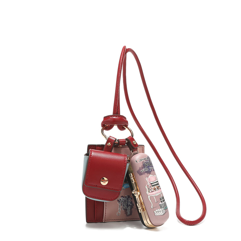 Accessories set (cardero, airpods and lipstick)