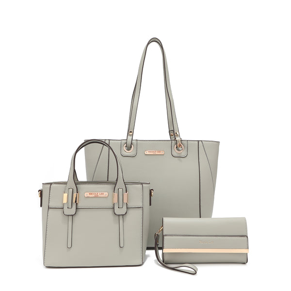 Set of 3 pieces (shopper, small bag, bag