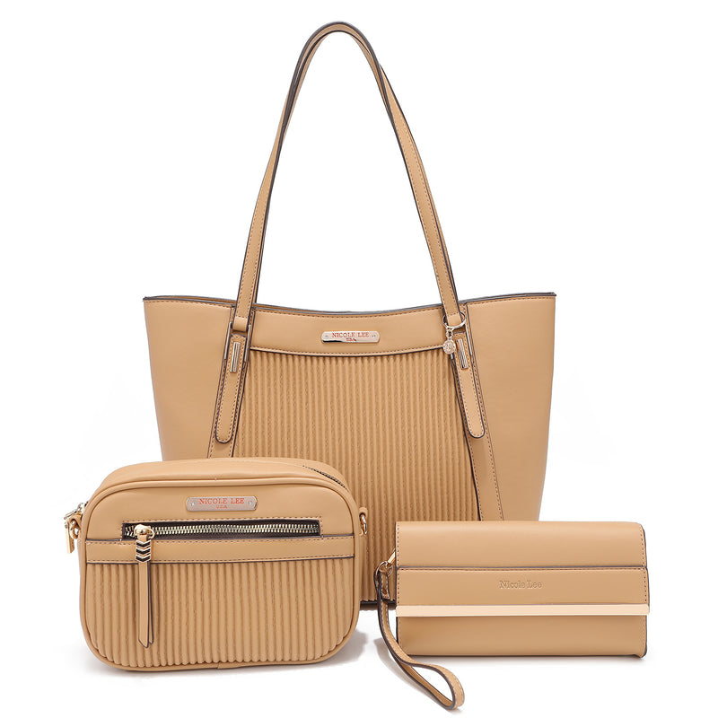 Set of 3 pieces (shopper bag, bandit, case)