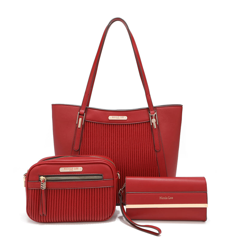 Set of 3 pieces (shopper bag, bandit, case)