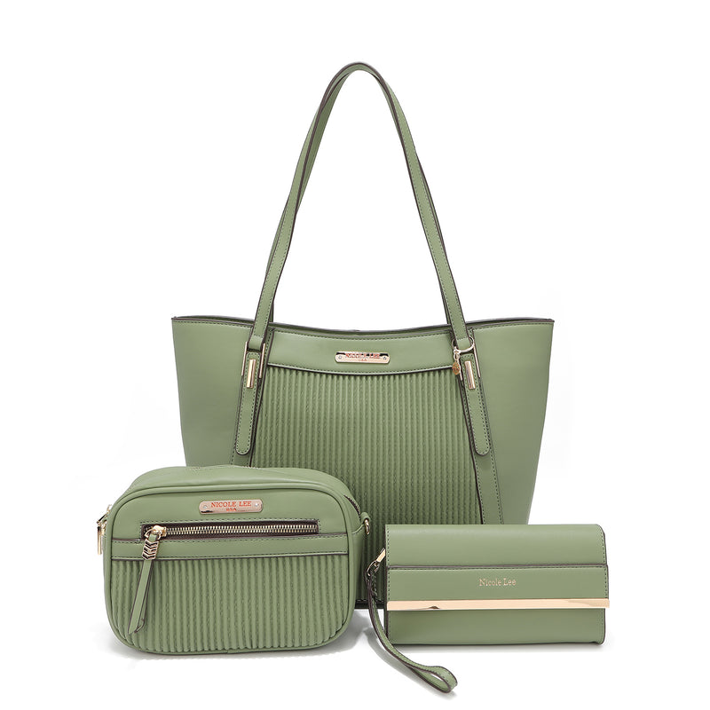 Set of 3 pieces (shopper bag, bandit, case)