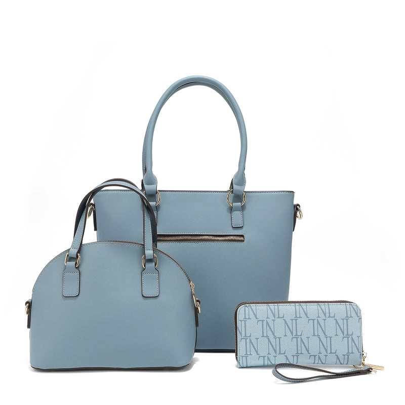 Set of 3 pieces "Sabina" (Shopper, Bandolera, Portfolio)