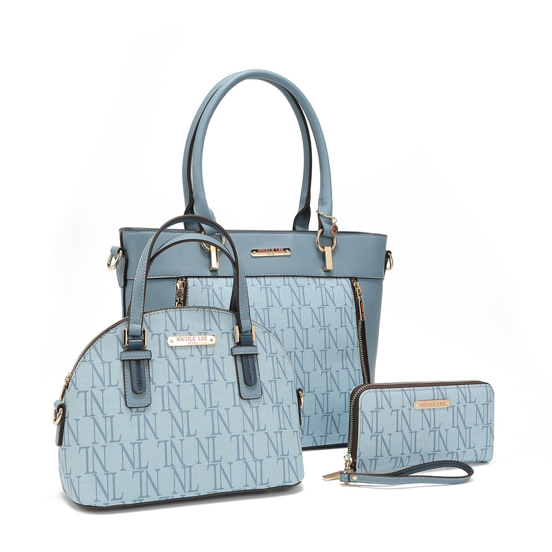 Set of 3 pieces "Sabina" (Shopper, Bandolera, Portfolio)