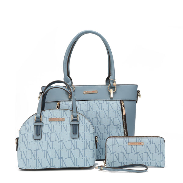 Set of 3 pieces "Sabina" (Shopper, Bandolera, Portfolio)