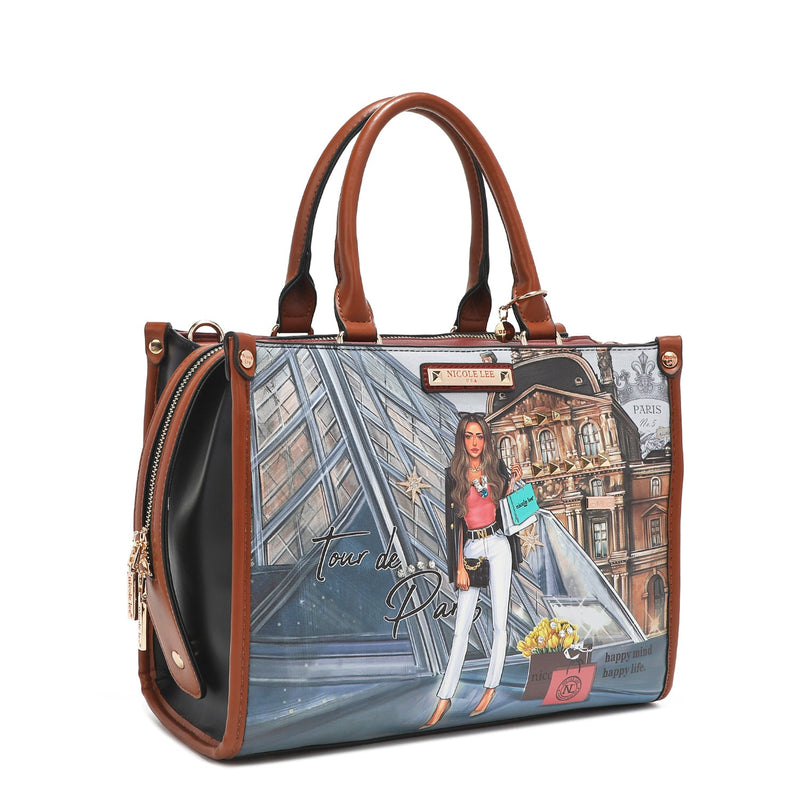 SATCHEL BAG "<tc>TOUR DE PARIS</tc>"