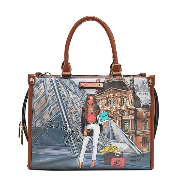 SATCHEL BAG "<tc>TOUR DE PARIS</tc>"