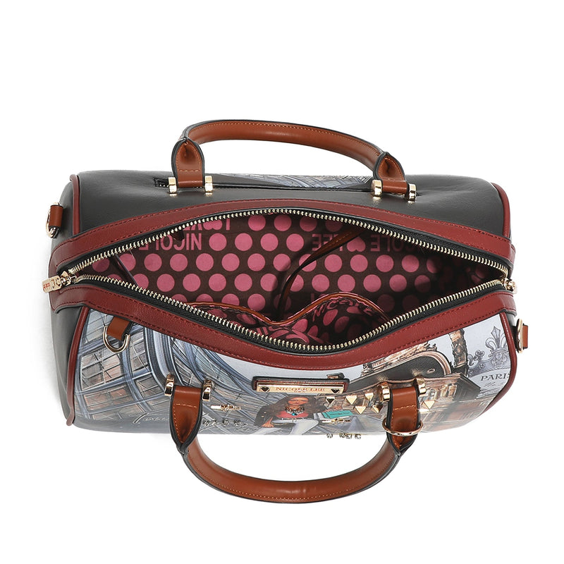 BOSTON BAG "<tc>TOUR DE PARIS</tc>"