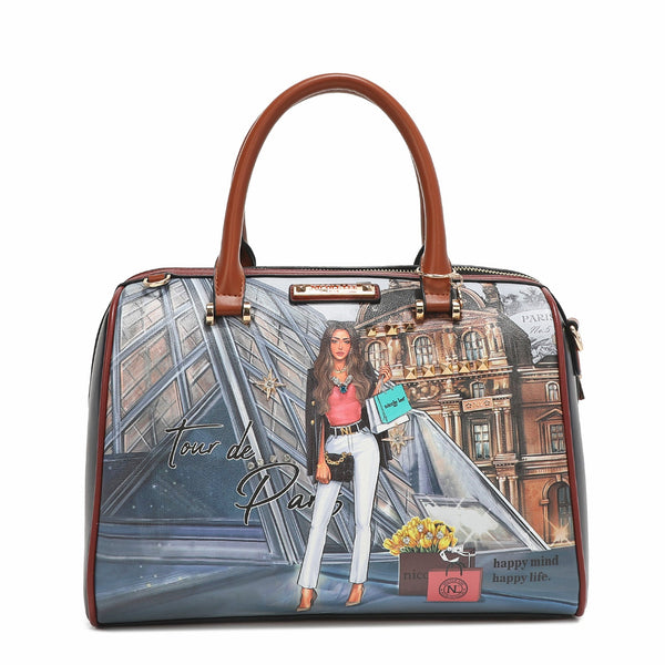 BOSTON BAG "<tc>TOUR DE PARIS</tc>"