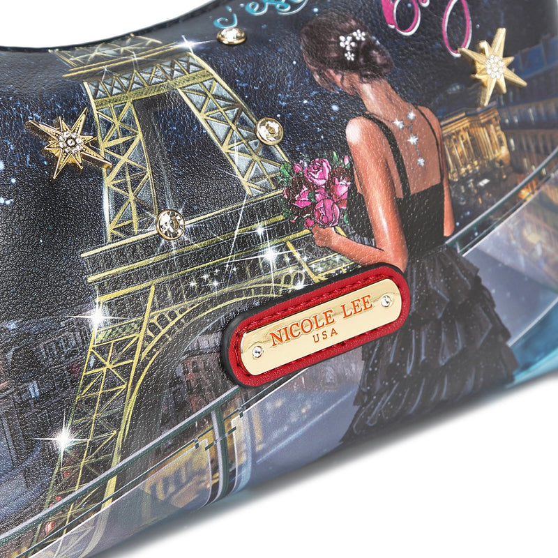 HANDBAG WITH PEARL HANDLE "<tc><tc>Tonight For You</tc></tc>"