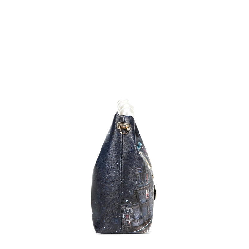HANDBAG WITH PEARL HANDLE "<tc><tc>Tonight For You</tc></tc>"