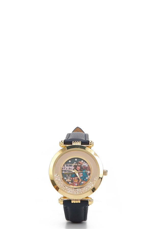 "Diamond Shaker" clock