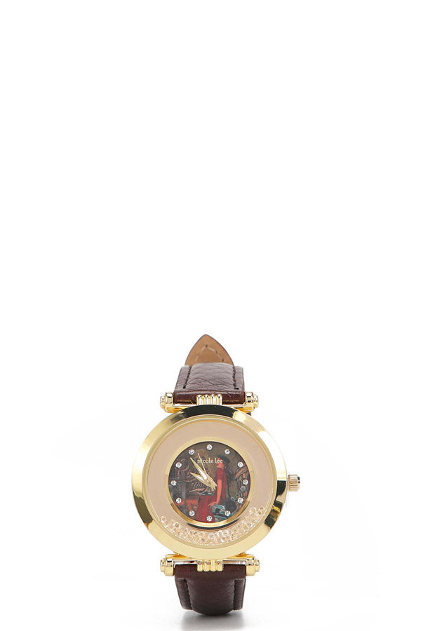 "Diamond Shaker" clock