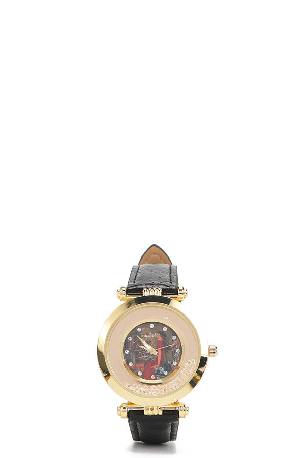 "Diamond Shaker" clock
