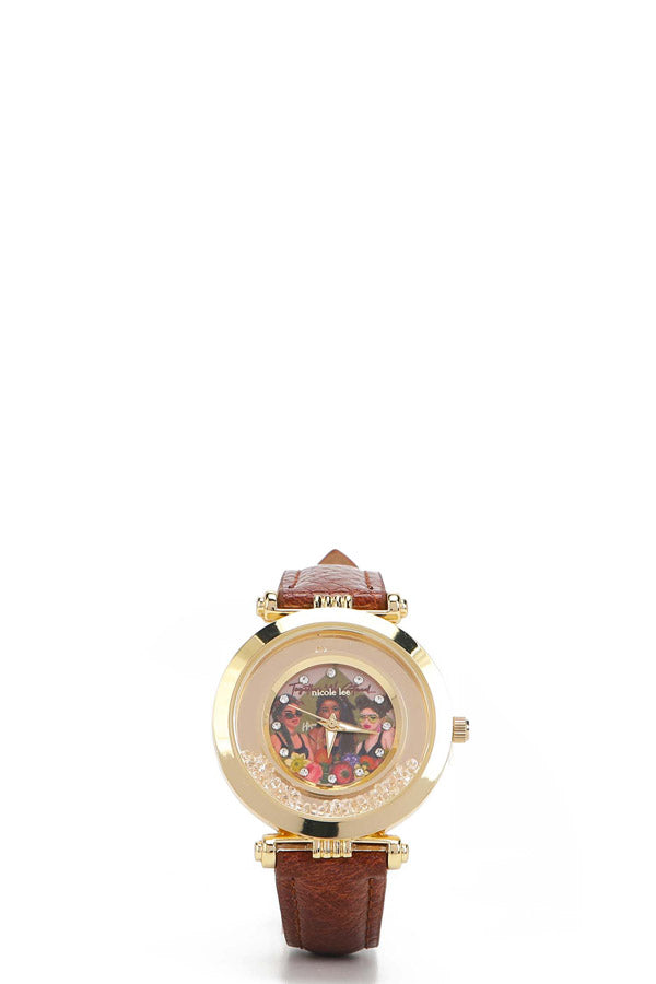 "Diamond Shaker" clock