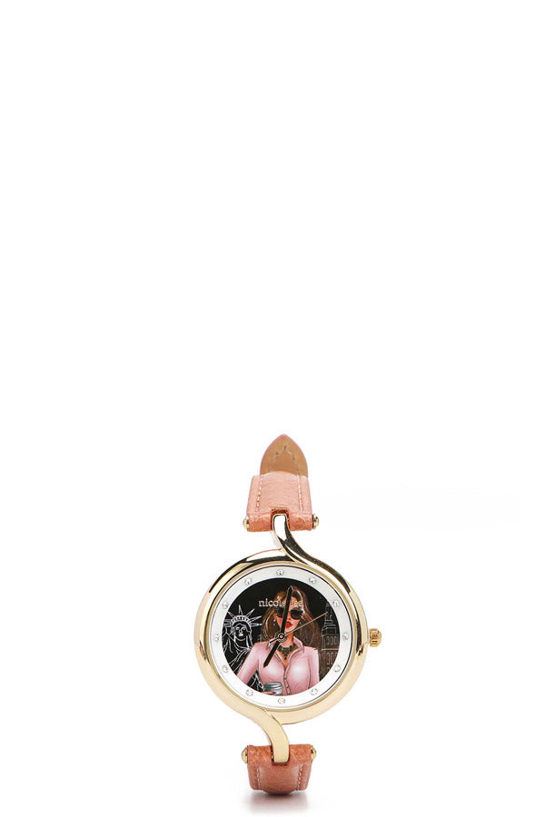 Small classic clock of eternity